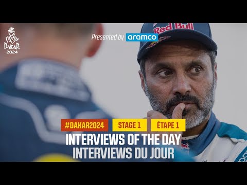 Interview of the day presented by Aramco - Stage 1 - #Dakar2024