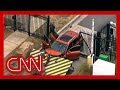 Aerial video shows scene after SUV rams gate at FBI’s Atlanta office