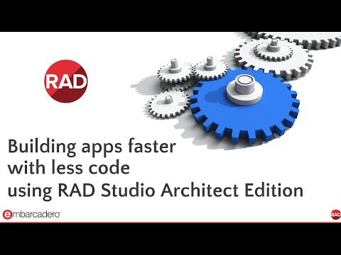 Building apps faster with less code using RAD Studio Architect Edition