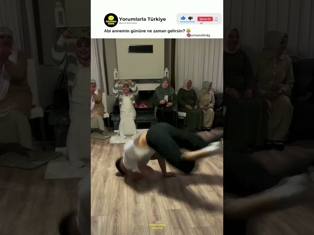 Break Dans Yapan Abimiz Damat Seçmelerine Katılmış 😂