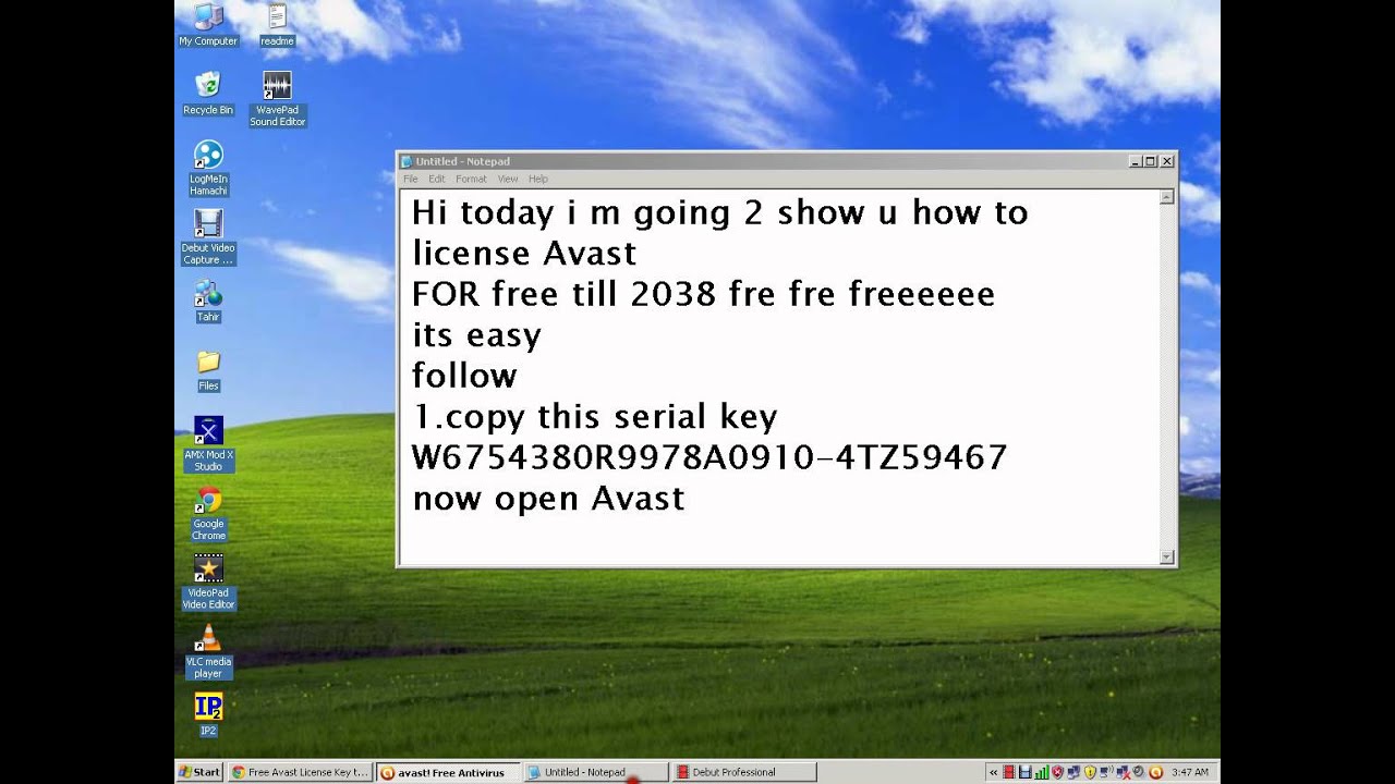 Avast 5.0 pro working licence key news