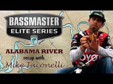 Michael Ike Iaconelli's BASS Elite Alabama River Recap - YouTube