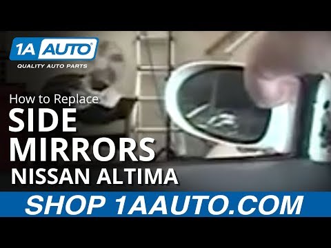 Nissan mirror instalation #4