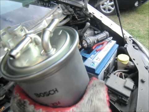 Wymiana filtra paliwa diesel ford focus #7