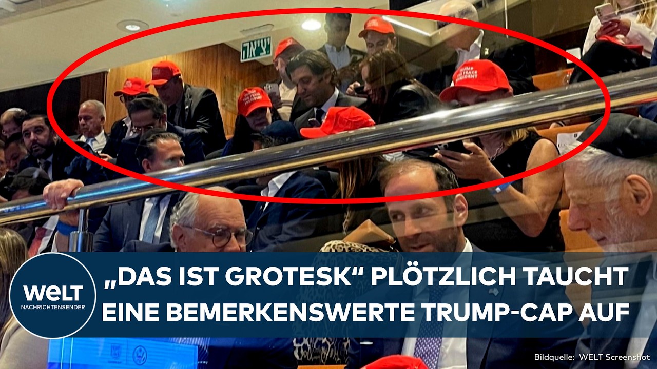 ISRAEL: Große Überraschung! Statt Nobelpreis! Plötzlich beherrscht diese Trump-Cap das Bild