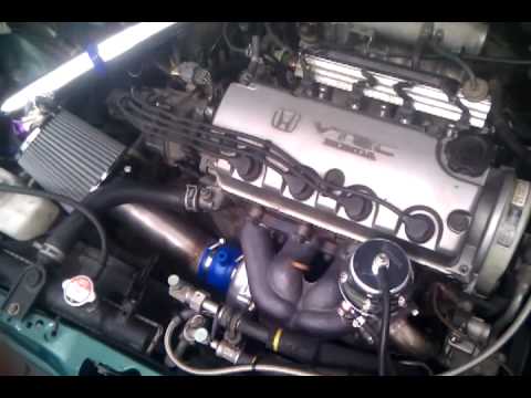 Honda tuning d16 turbo #1
