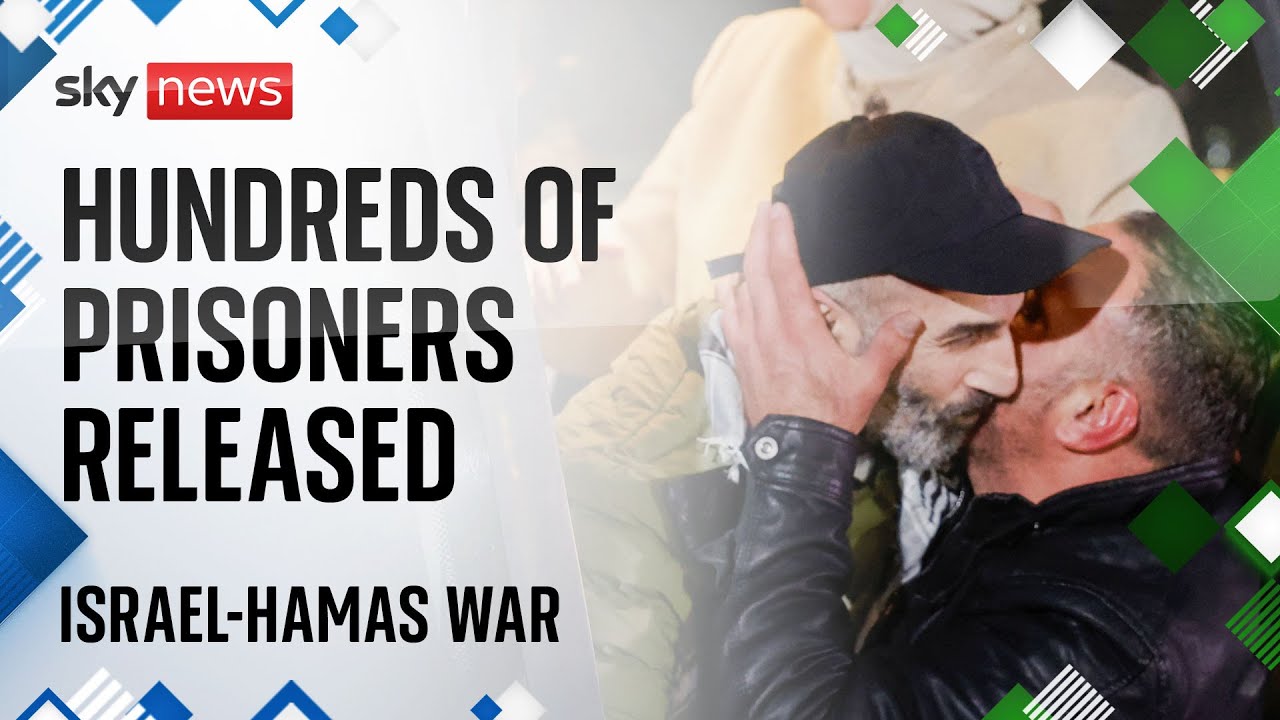 Hamas releases bodies of more hostages as hundreds of Palestinian prisoners are freed