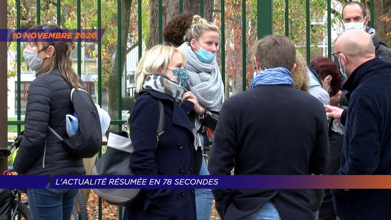 Yvelines | L’actu de la semaine en 78 secondes (du 9 au 13 novembre 2020)