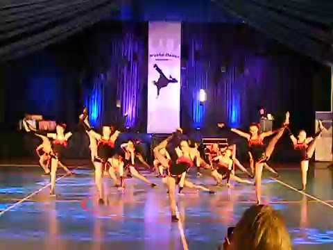 Kadr z filmu KARAMBOL Chojnów - III miejsce - WORLD DANCE  Sosnowiec 2016
