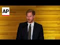 Prince Harry praises recipients of the Diana Legacy Award