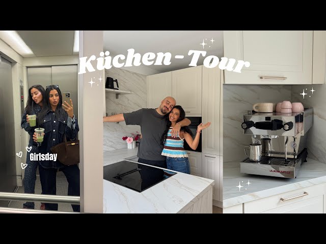 UNSERE TRAUMKÜCHE 😍✨💖 wir drehen euch eine ROOMTOUR | SARA & DOLUNAY