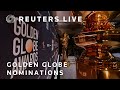 LIVE: Nominations for Golden Globe awards announced