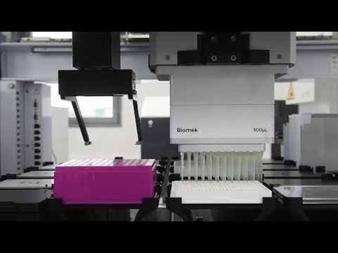 Cannabics Pharmaceuticals Automated Robotic High Throughput Screening Facility in Rehovot, Israel Cannabics Pharmaceuticals Automated Robotic High Throughput Screening Facility in Rehovot, Israel