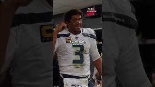 Dk Metcalf on what is was like playing with Russell Wilson #nfl  #shorts @FuboSports