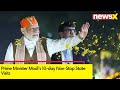 PM Modis 10-day Non-Stop State Visits | Back-to-Back Project Launch Spree | NewsX