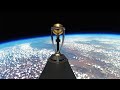 ICC Men's Cricket World Cup Trophy Tour 2023 launches into space