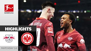 RBL Beats Frankfurt Again | RB Leipzig — Eintracht Frankfurt | Highlights | MD 14 – Bundesliga 24/25