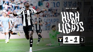 HIGHLIGHTS Serie A | Lazio 1-1 Juventus | Advantage KOLO MUANI, Late Vecino Leveler!