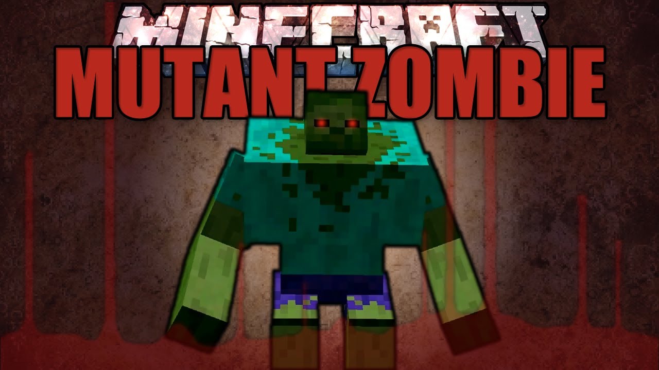 minecraft mutant zombie toy