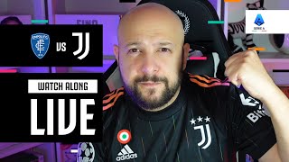 EMPOLI VS JUVENTUS | GETTING PUMPED + LIVE MATCH REACTIONS 💪⚪⚫?