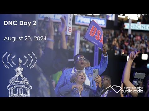 screenshot of youtube video titled DNC Day 2 | South Carolina Lede