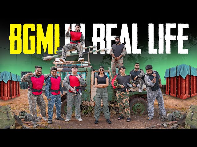 BGMI IN REAL LIFE FT. S8UL EDITION