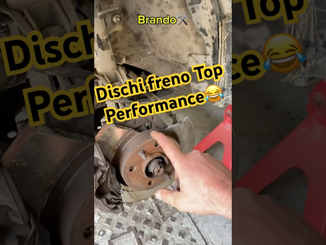 Freni Resing!😂😂😂 #automobile #best #bestemmie #mechanic #work #viralvideo#fiat#panda#ironia