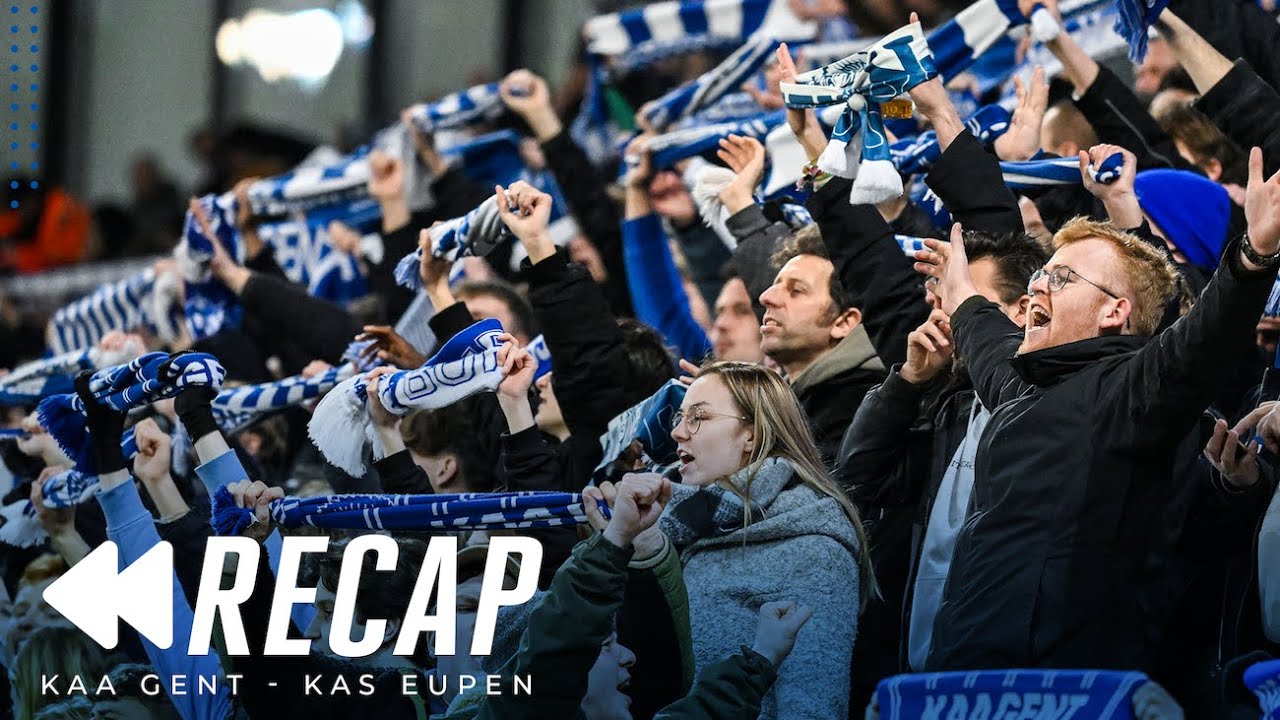 ⏮ Recap KAA Gent - KAS Eupen (MD 30 JPL)