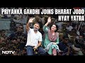 Bharat Jodo Nyay Yatra | Priyanka Gandhi Joins Rahul Gandhis Bharat Jodo Nyay Yatra In UP
