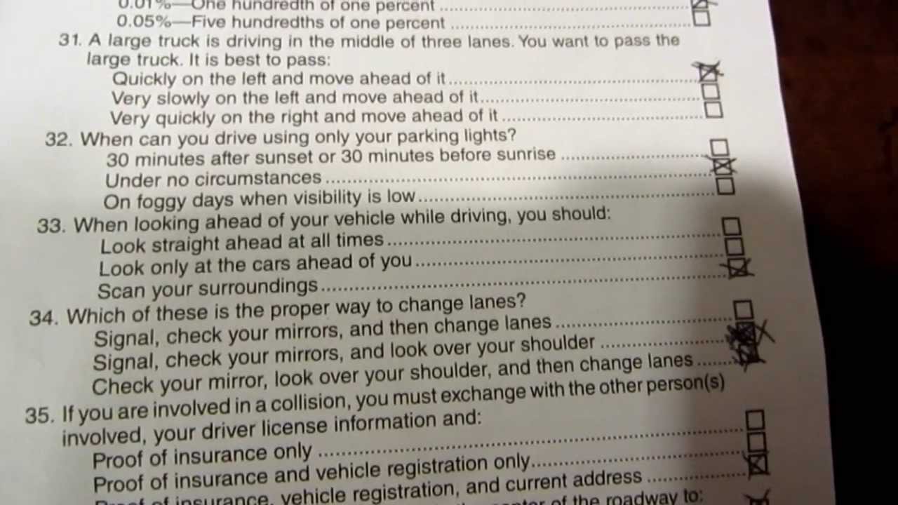 California Permit Practice Test 2024 Jeanne Maudie