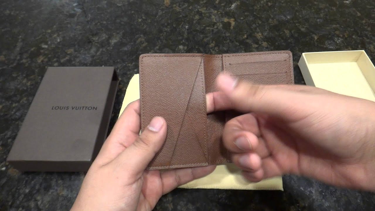 Louis Vuitton Men&#39;s Pocket Organizer NM: Review - YouTube