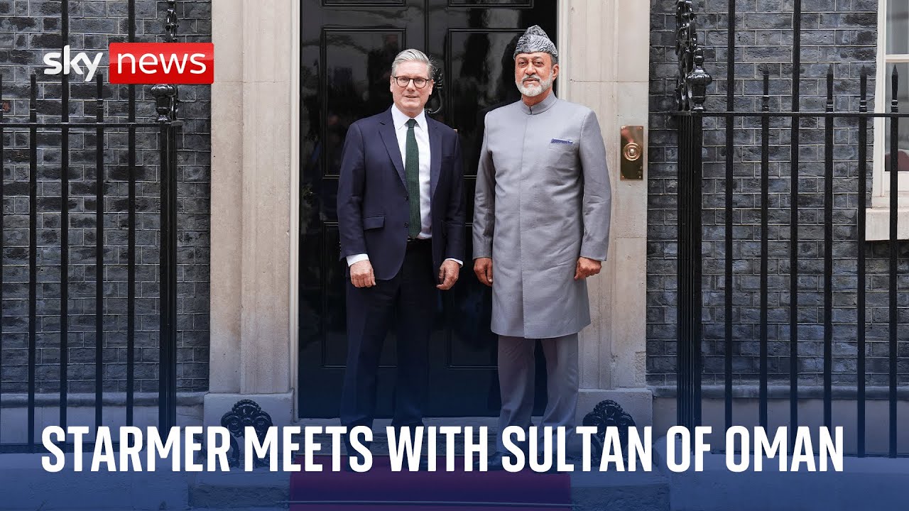 PM Sir Keir Starmer meets the Sultan of Oman at Downing Street