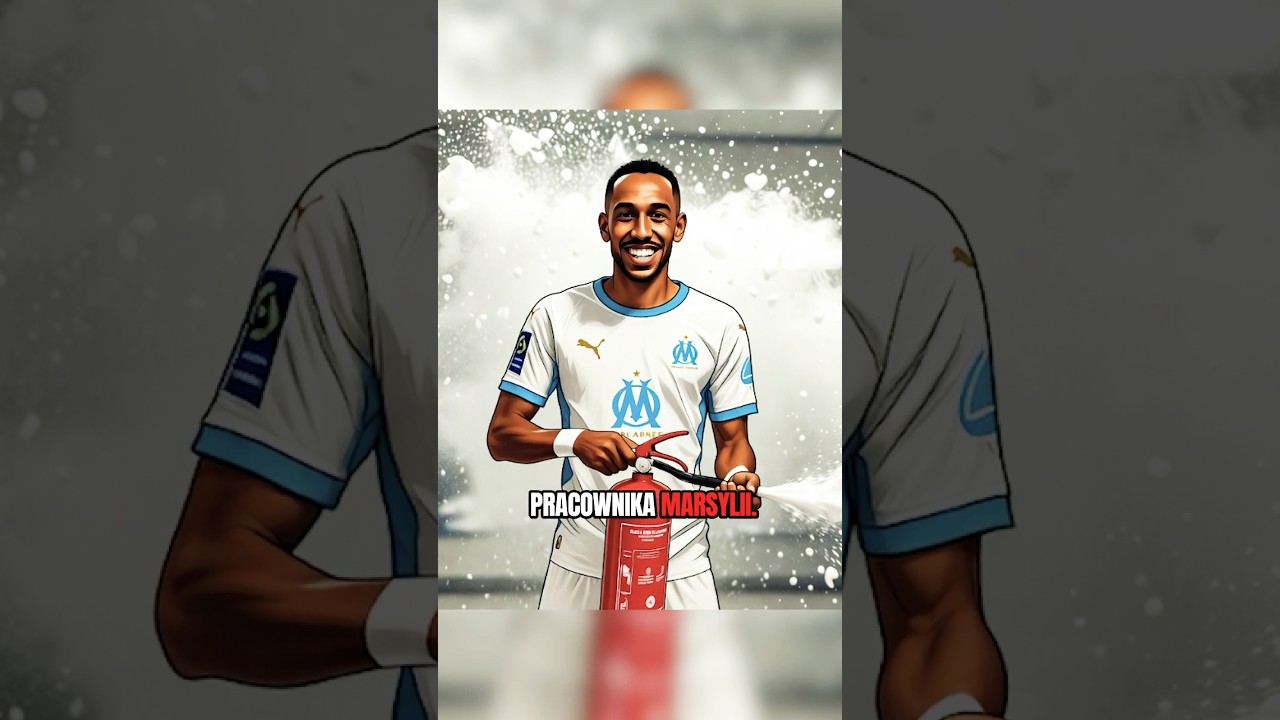 Aubameyang zaatakował gaśnicą #shorts