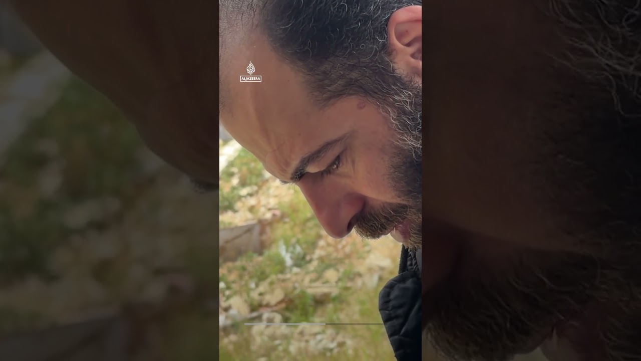 Gaza father searches for his children’s remains in the rubble for years