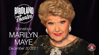 Marvelous Marilyn Maye, Live at Birdland Theater, December 30th, 2021