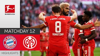 FC Bayern München — 1. FSV Mainz 05 6-2 | Highlights | Matchday 12 – Bundesliga 2022/23