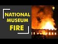 200-year-old national museum on fire in Rio