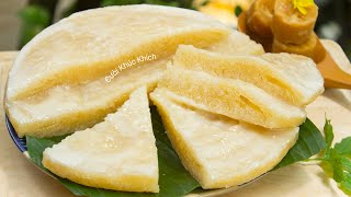 CÁCH LÀM BÁNH BÒ THỐT NỐT RỄ TRE VÀ LỚP PHỦ NƯỚC CỐT DỪA THƠM BÉO - CKK