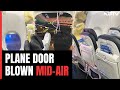 Plane Door Blows Out Mid-Air, Passengers Video Captures Horror