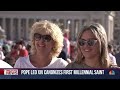 Pope Leo canonizes Gods influencer, the Catholic Churchs first millennial saint - 01:03 min - News - Video