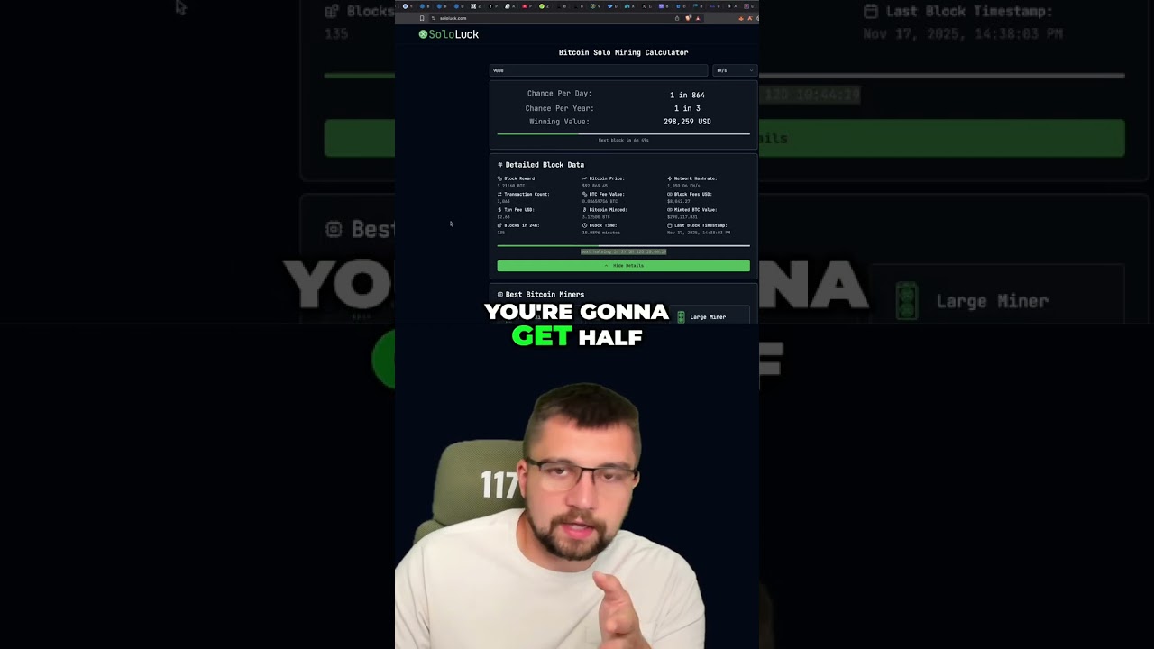 Bitcoin Mining: Halving, Block Rewards & Your Potential Earnings! shorts