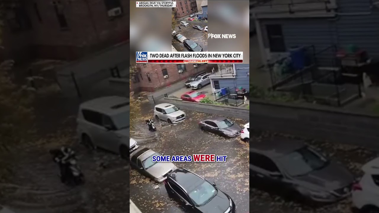 Two dead after floodwaters rip through NYC #foxnews #news #us #fox #nyc #newyork