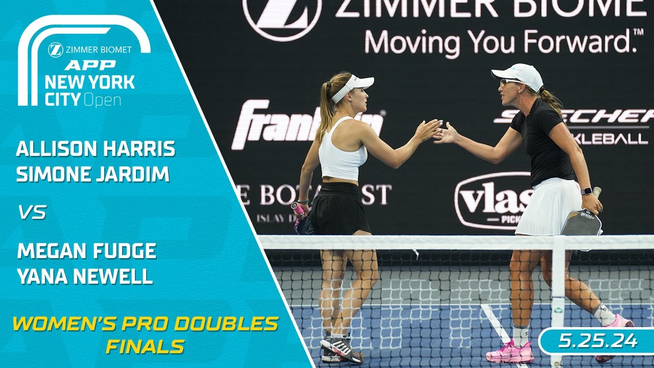 2024 APP Zimmer Biomet New York City Open I Harris/Jardim vs. Fudge/Newell | Women's Doubles Final