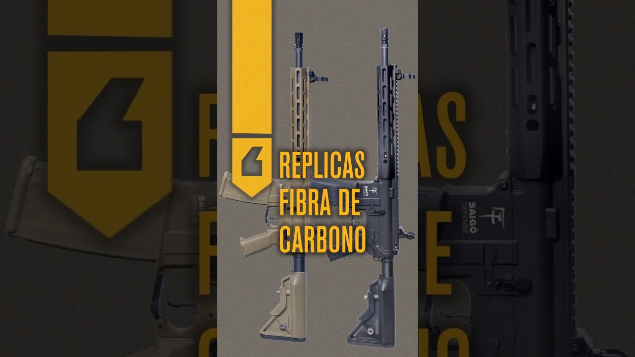 GURE: las nuevas réplicas con efecto fibra de carbono de SAIGO