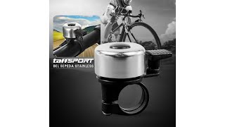Pratinjau video produk TaffSPORT Bel Sepeda Stainless Steel Safety Cycling Horn - CQC