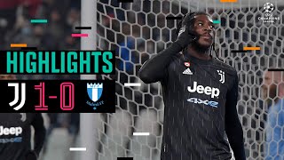 Juventus 1-0 Malmö FF | Kean Scores as Juventus Secures Top Spot | Champions League Highlights