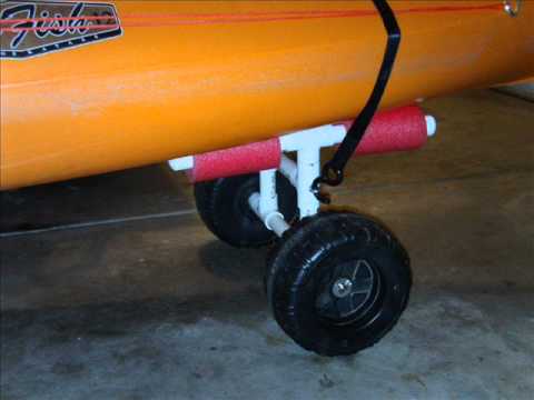 44 home made kayak cart 6 07 cart for canoe kayak