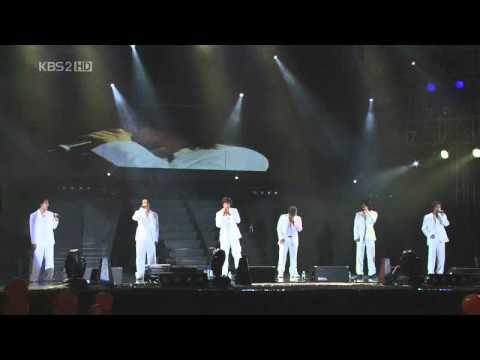 Shinhwa - Wild Eyes + How do I say + Wedding (041031 KBS The Musician)