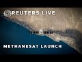 LIVE: Satellite built to monitor methane launches