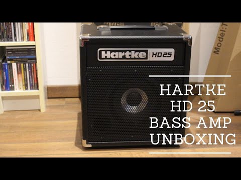 video Hartke HD25 Bass Combo Amp